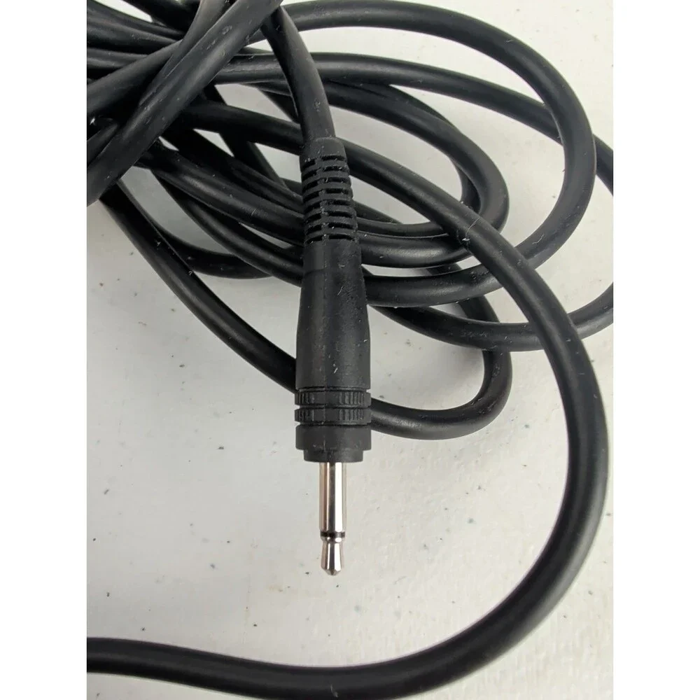 Sony F-V220 Dynamic Handheld Wired Microphone 3.5mm Plug Black Gray Accent